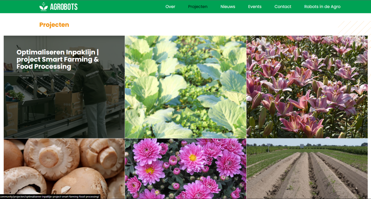 Agrobots Website