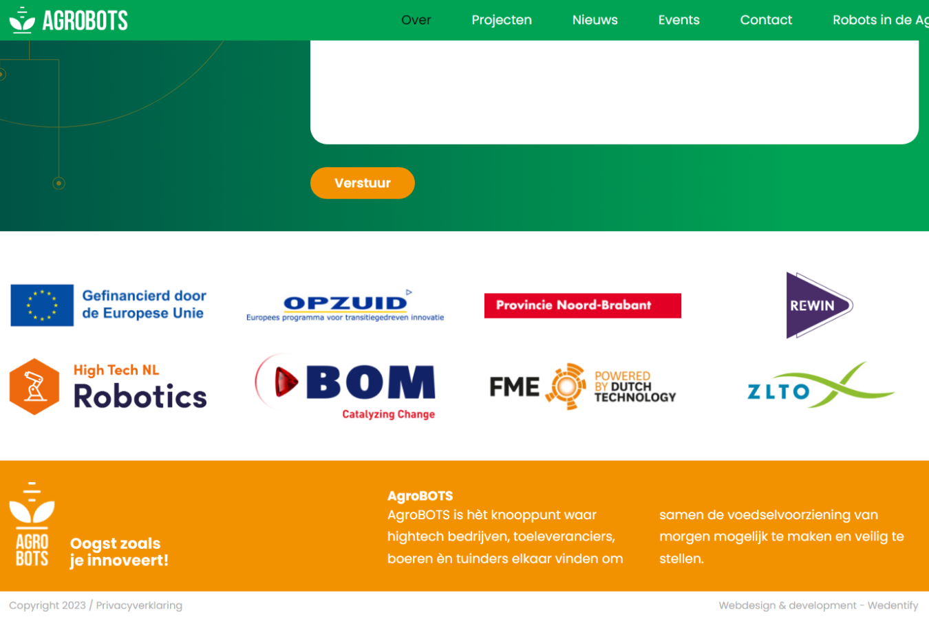 Agrobots Website